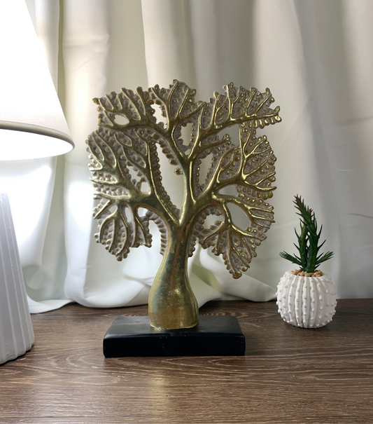 Albero piccolo della fortuna in oro